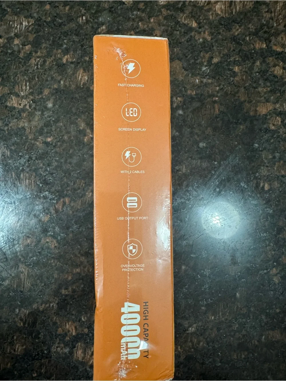 Black 40000mAh Fast Charging Power Bank